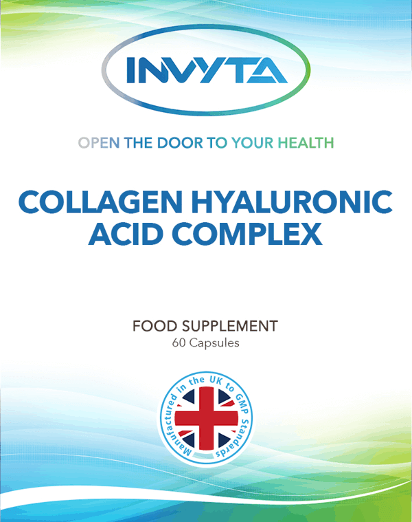 InvytaCollagen Hyaluronic Acid Complex 60 capsules