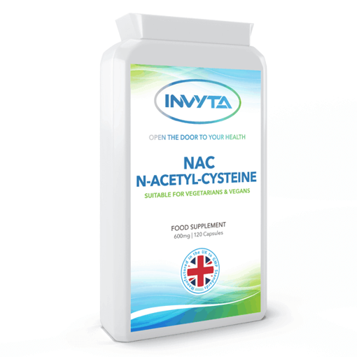 Picture of NAC N-Acetyl-Cysteine – 600mg - 120 capsules